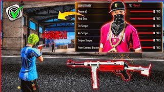 (MP40 SENSITIVITY ) FOR HEADSHOT AFTER OB-54 UPDATE || FREE FIRE SECRET SENSITIVITY 