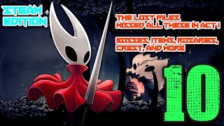 Can't BELIEVE I Missed These In  HOLLOW KNIGHT Silksong