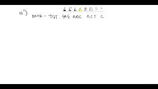 Please help! 15. Using the DNA sequence below, determine the amino acid sequence for Belgian Blue m…