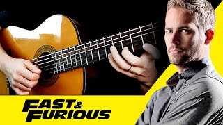 SEE YOU AGAIN Guitar Cover (with TABS) | Tutorial | Charlie Puth, Wiz Khalifa