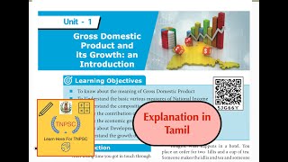 Gross Domestic Product and it&rsquo;s Growth | Class 10 Economy | Nature of Indian Economy | GDP |TNPSC