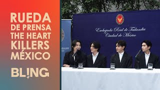Conferencia de Prensa The Heart Killers en M&eacute;xico - Covertura BLing BLing Magazine