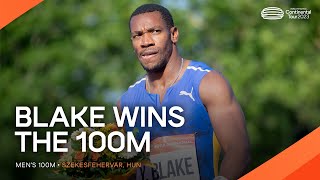 Yohan Blake 🇯🇲 wins 100m in Hungary | Continental Tour Gold 2023
