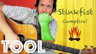 Guitar Lesson: How To Play "Stinkfist" by TOOL - Campfire Edition!