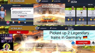 TrainStation 2 🚆#743: Seaport Event ended 🥈 2xLegendary in 🇩🇪Germany😃 EP-2 Bipolar & UP Big Boy