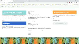 Stream JavaScript Functions explained Online
