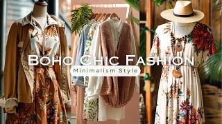 Stream Boho Chic Meets Minimalism: The Ultimate Fashion Fusion Trend for 2025 Online