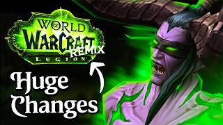 Blizzard's Last-Minute Legion Remix Changes Are HUGE