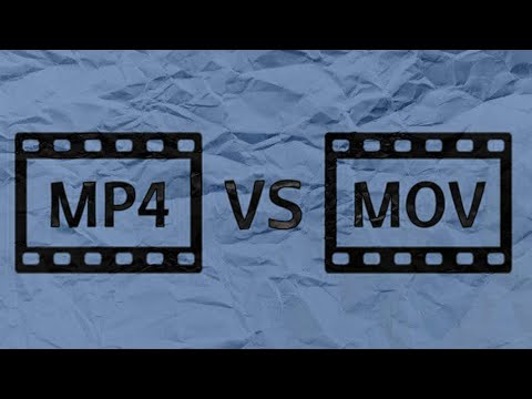 Qual formato gravar? MOV ou MP4?