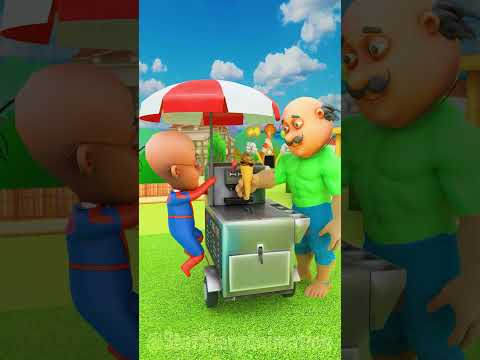 How much Chocolate Ice Cream did Motu Patlu eat? #funny