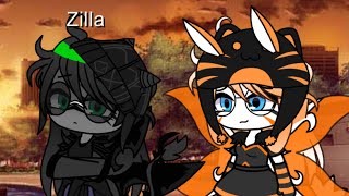 Mothra meets Zilla 1998... (Gacha Godzilla and Mothra)