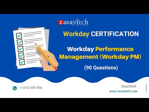 Workday Performance Management Workday Pm 90 Practice Questions Zarantech