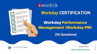 Workday Performance Management (Workday PM) (90 Practice Questions) | ZaranTech