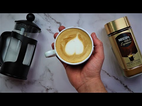Cappuccino With Nescafe Gold Espresso | A&A Homemade