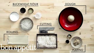 Come preparare i noodles di soba fatti a mano | Artigianale | Bon App&eacute;tit