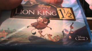 The Lion King 1 1/2 Blu-Ray Unboxing
