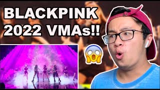 BLACKPINK - 'PINK VENOM' LIVE PERFORMANCE (2022 VMAs) | REACTION!!