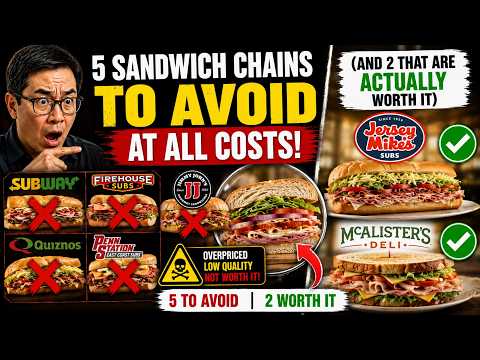 5 Sandwich Chains To Avoid At All Costs And 2 That Are Actually Worth It