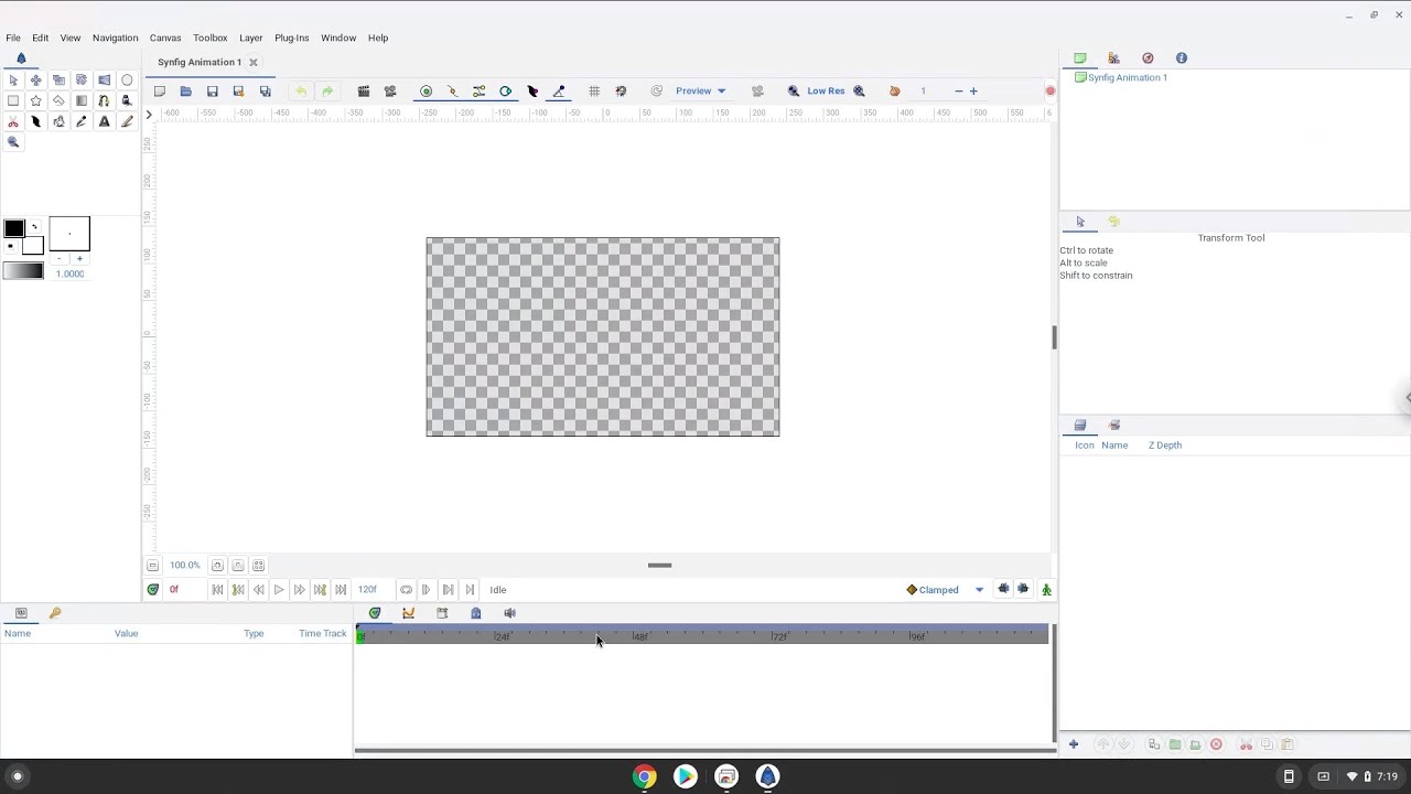 How To Install Synfig Studio On A Chromebook Youtube