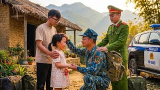 The Last Hug: A Veteran Entrusts His Daughter to Young Khai Before Leaving