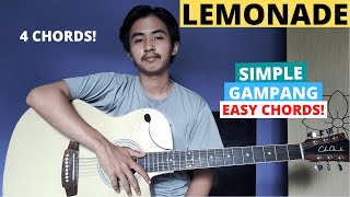 CHORD SIMPLE GAMPANG (Lemonade - Jeremy Passion) (Tutorial Gitar) Easy Chords!
