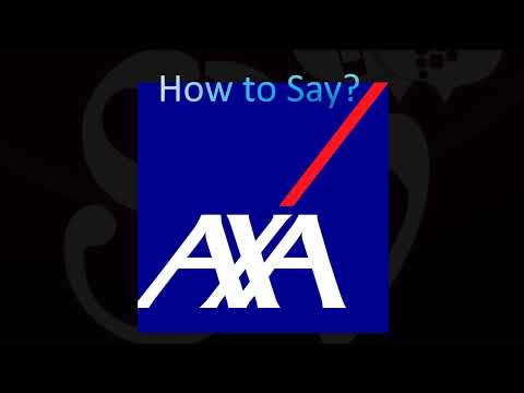 How to Pronounce AXA (CORRECTLY!)