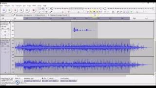 Audacity - genomg&aring;ng p&aring; svenska