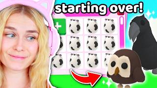 Starting Over With FARM EGGS In Adopt Me..