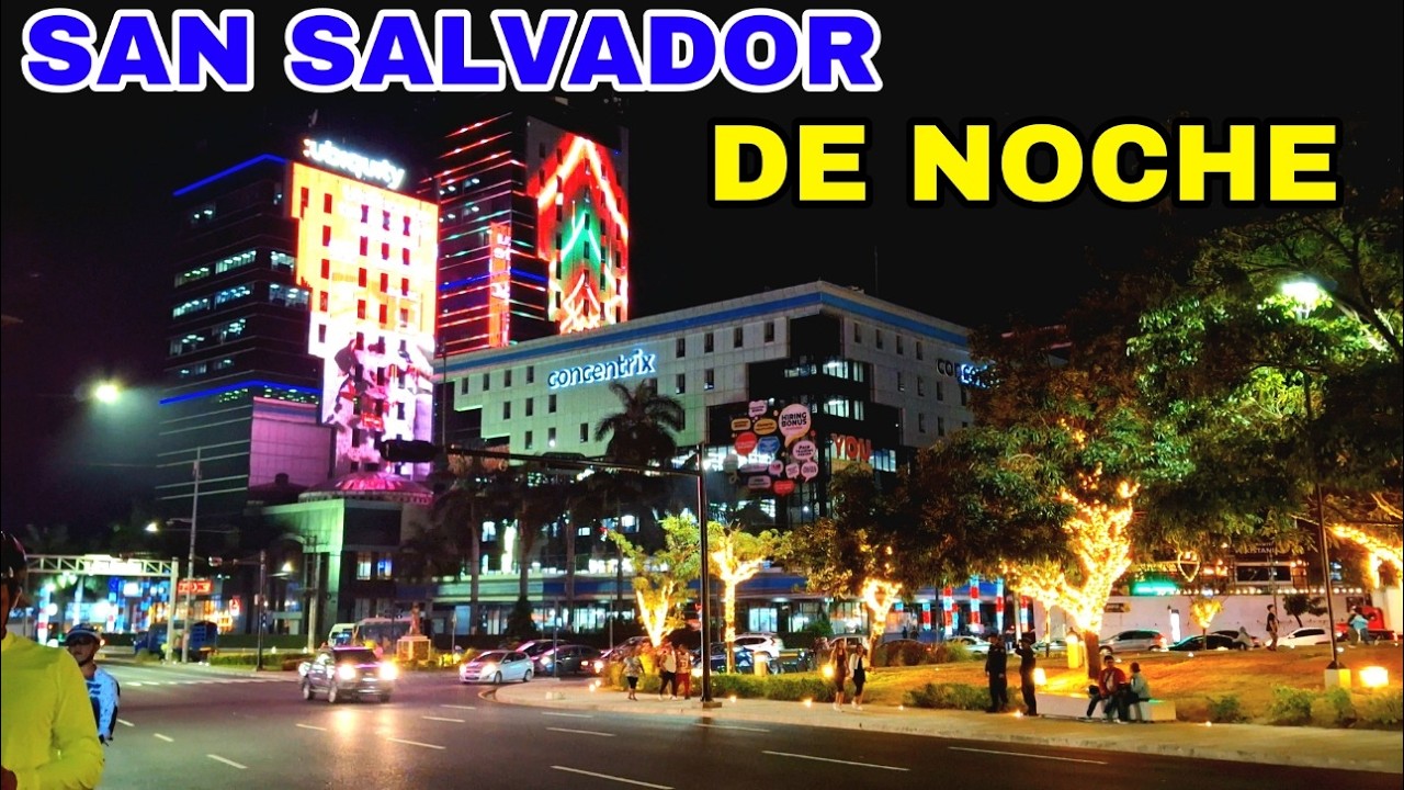 Asi Son Las Noches De Diciembre En San Salvador Elsalvador Youtube