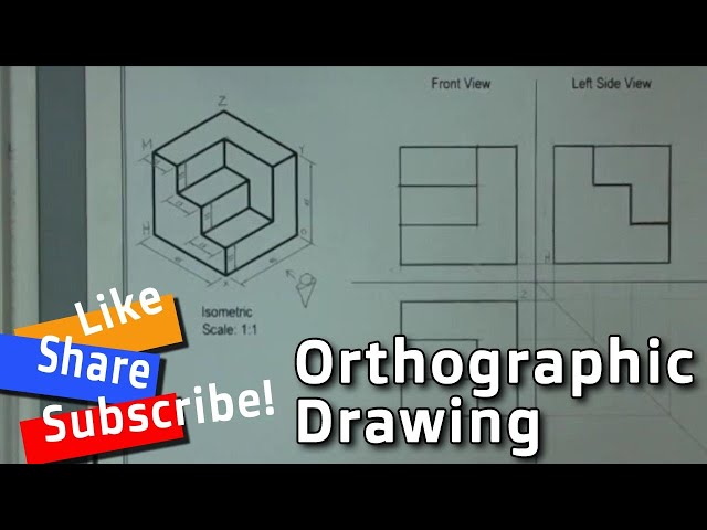 Simple Orthographic Drawing Exercises