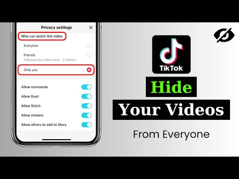 How To Hide TikTok Videos From Everyone (2025) | Hide Videos From TikTok Profile