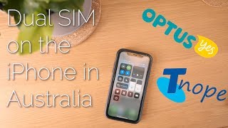 Dual SIM iPhone in Australia! Yes it WORKS! (Optus/Telstra with eSIM/SIM)