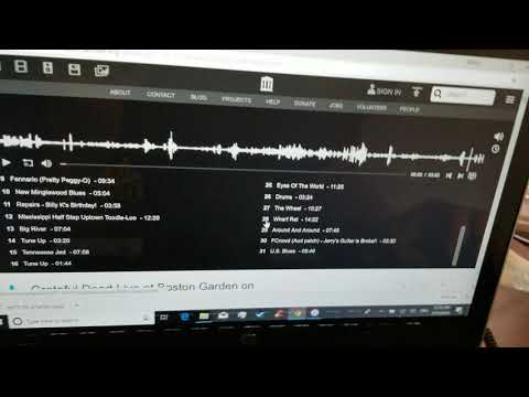 How to download music from Archive.org