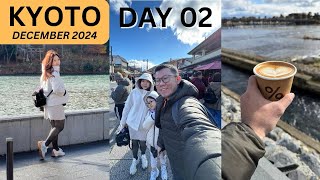 Kyoto Day 02, we went to Sagano Romantic Train & Arabica Kyoto at Arashiyama l December 2024