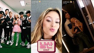 Zara Larsson | Snapchat Story | 25 September 2017 w/ Boyfriend at Seoul