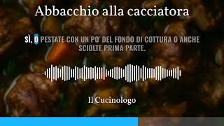 Abbacchio alla cacciatora #ricetta