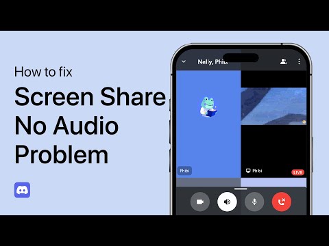 How To Fix Screen Share Audio on Discord Mobile - Tutorial