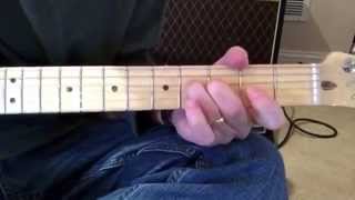 Bartender guitar solo tutorial (Lady Antebellum)
