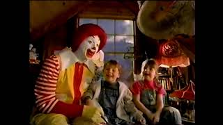 McDonald's Peter Pan Happy Meal commercial, 1998