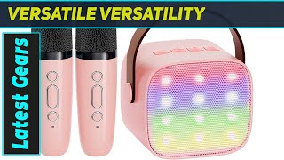 YLL Mini Karaoke Machine: The Best Portable Bluetooth Speaker for Kids
