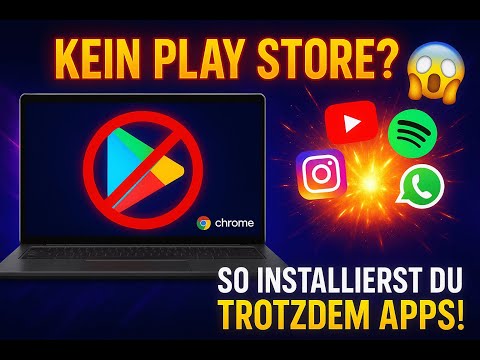 KEIN Play Store auf ChromeOS Flex? 🤯 SO installierst du TROTZDEM deine Lieblings-Apps!