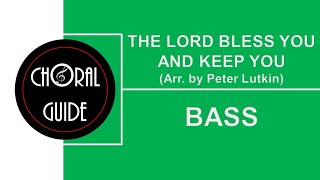 The Lord Bless You and Keep You  (Lutkin) - BASS