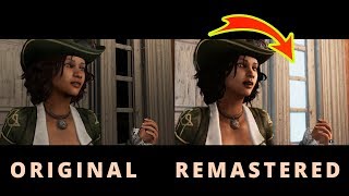 AC3/Assassins Creed Liberation Remastered VS Original Liberation HD Side by Side Graphics Comparison