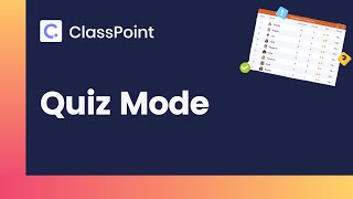 Stream Quiz Mode Competition in PowerPoint [ ClassPoint Tutorial ] Online