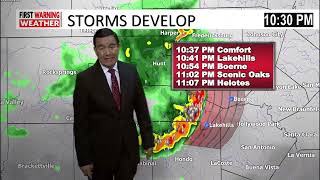 LATEST FORECAST | Flood watch issued through Monday, heavy rain and hail possible