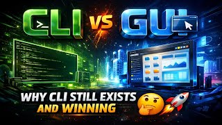 CLI vs GUI   Why the Command Line Still Exists and Winning
