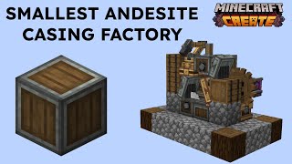 How to build A tiny ANDESTIE CASING FACTORY with the create mod