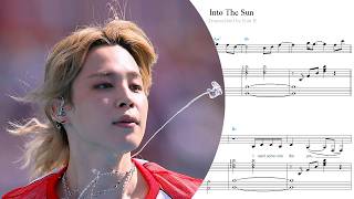 BTS &mdash; Into The Sun&mdash; Piano Sheet Music $3 [4K]