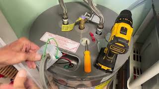 How to install a 38 Gallon Rheem Electric Hot Water Heater