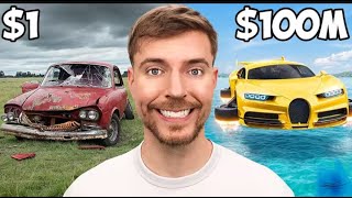 SSYouTube online $1 vs $100,000,000 Car!